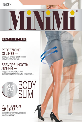 Колготки жен. 40 Body slim (Caramello) Minimi